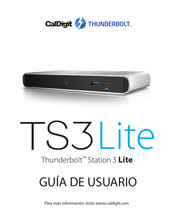 CalDigit TS3 Lite Guía De Usuario