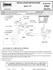 Reese Towpower 37041 Instrucciones De Instalación