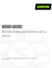 Shure MX690 Manual Del Usuario