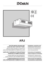 Delchi ARJ 036 Instrucciones De Instalación, Funcionamiento Y Mantenimiento