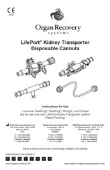 Organ recovery systems LifePort Instrucciones De Uso