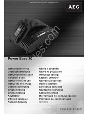 AEG Power Base 30 Instrucciones De Uso