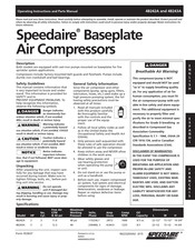 Speedaire 4B242A Manual De Instrucciones Y Lista De Repuestos