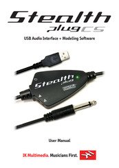 AmpliTube StealthPlug CS Manual Del Usuario