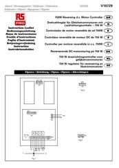 RS Pro V10729 Manual De Instrucciones