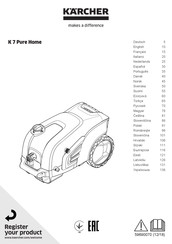 Kärcher K 7 Pure Home Manual Del Usario