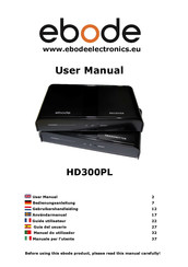 Ebode HD300PL Guia Del Usuario