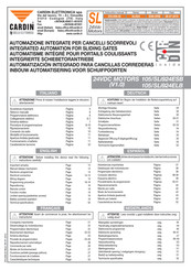 Cardin Elettronica SLi924EDX Manual De Instrucciones