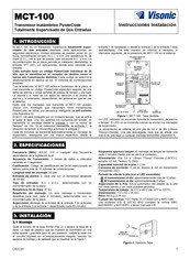 Visonic MCT-100 Instrucciones Instalación