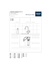 Grohe Blue 31 329 Manual Del Usario