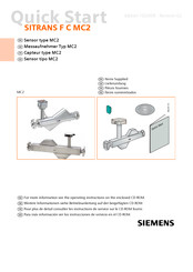 Siemens SITRANS F C MC2 Inicio Rápido