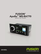 Fusion Apollo MS-RA770 Manual Del Usuario