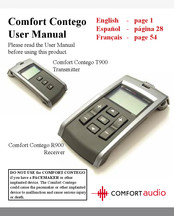 Comfort audio Contego R900 Manual De Usuario