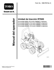 Toro 25430 Manual Del Operador