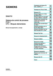 Siemens SIMATIC PCS 7 Manual De Programación Y Manejo