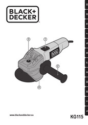 Black+Decker KG115 Manual De Instrucciones