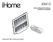 iHome iDM12 Manual De Instrucciones