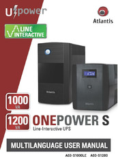 Atlantis ONEPOWER 1000 Manual De Instrucciones