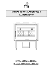 FM IZ-180 FKP Manual De Instalación, Uso Y Mantenimiento