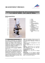 3B SCIENTIFIC PHYSICS 1005403 Manual De Instrucciones