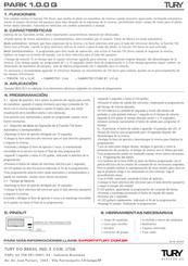 Tury PARK 1.0.0 Q Manual De Instrucciones