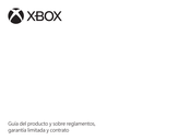 Microsoft XBOX X Serie Guía Del Producto Y Sobre Reglamentos, Garantía Limitada Y Contrato