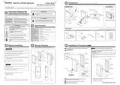 Toto CLEAN DRY HDR110 SS Serie Manual De Instalación