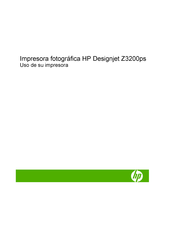 HP Designjet Z3200ps Manual De Instrucciones