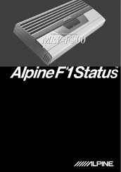 Alpine MRV-F900 Manual De Operación