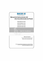 Dicore ASDGR18AYIDC Manual De Instrucciones