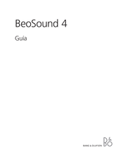 Bang & Olufsen BeoSound 4 Guia