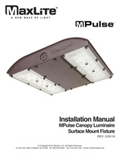 MaxLite MPulse MP Serie Manual De Instalación