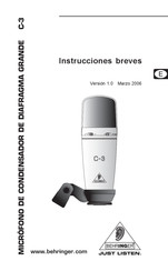 Behringer C-3 Instrucciones Breves