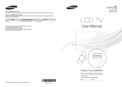 Samsung LN37D550K1F Manual De Usuario