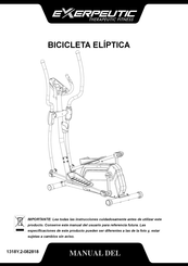 Exerpeutic 1318Y Manual De Instrucciones