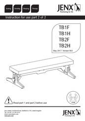 Jenx TB2F Instrucciones De Uso