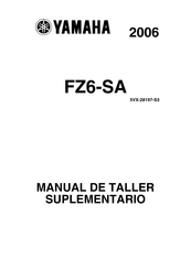 Yamaha Motor FZ6-SA 2006 Manual De Taller Suplementario