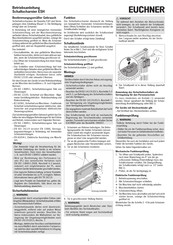 EUCHNER ESH Serie Manual De Instrucciones