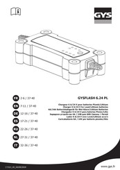 GYS FLASH 6.24 PL Manual Del Usuario