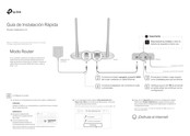 TP-Link TL-WR841N Guía De Instalación Rápida