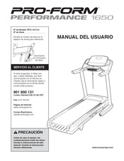 Pro-Form PETL14713.3 Manual Del Usuario