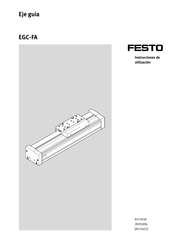 Festo EGC-FA Instrucciones De Utilizacion