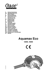 Oase Aquamax ECO Instrucciones De Uso