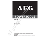 AEG ABH-26L Manual Del Operador