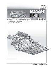 Maxon GPSLR Serie Manual De Instalación