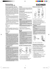 EUCHNER NP3 Serie Manual De Instrucciones