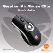 Gyration Air Mouse Elite Manual De Usuario