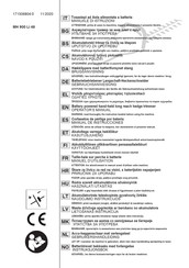 Stiga MH 900 Li 48 Manual De Instrucciones