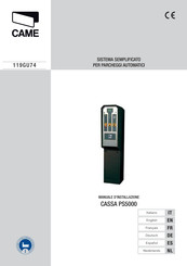 CAME CASSA PS5000 Manual De Instalación