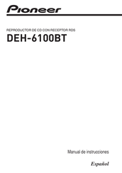 Pioneer DEH-6100BT Manual De Instrucciones